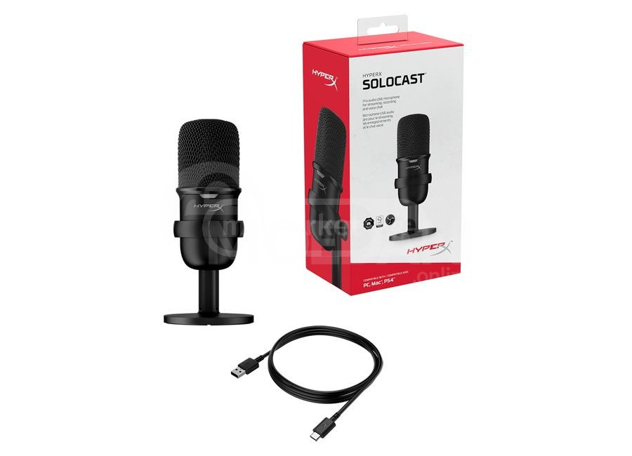 Kinsgton Microphone HyperX SoloCast RG HMIS1X-XX-BK/G თბილისი - photo 1