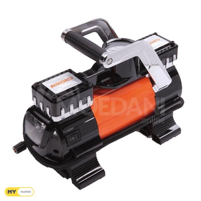 2-piston car compressor / pump CROWN CT36036 / А Tbilisi - photo 2