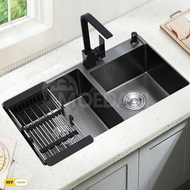 Черная мойка / Мойки / Нержавеющие мойки / Тбилиси - изображение 1