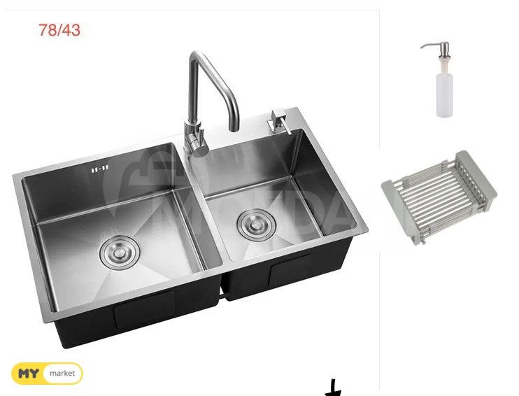 ნიჟარა / ნიჟარები / უჟანგავი ნიჟარები თბილისი - photo 2