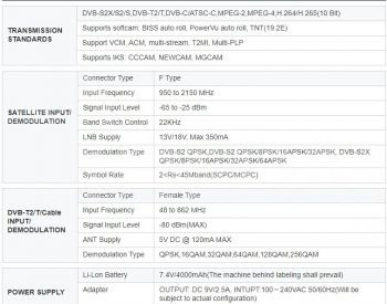 GTMedia V8 Finder Pro Satellite Finder DVB-S2X/S2/S/T2/T/C Tbilisi - photo 4