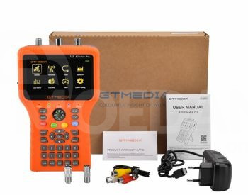 GTMedia V8 Finder Pro Satellite Finder DVB-S2X/S2/S/T2/T/C თბილისი - photo 1