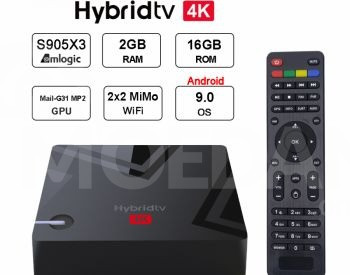 MECOOL K5-2GB-16GB- DVB T2 + S2 + C Hybrid TV Box თბილისი - photo 1