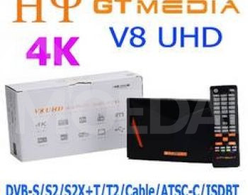 GT-MEDIA V8 UHD 4K DVB-S2X-T2-C Тбилиси - изображение 2