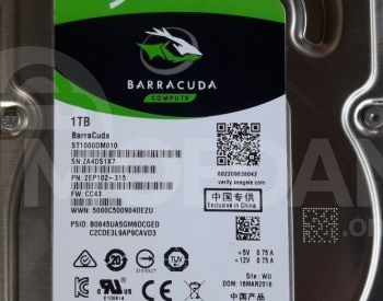 NEW Seagate 1TB ​​​​​​​​​​7200 SATA 2.5-3.5 თბილისი - photo 1