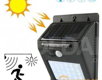 Solar wall light with motion detector. Tbilisi - photo 5