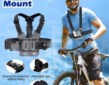 Action Camera Accessories Kit for GoPro Hero, Akaso თბილისი - photo 2