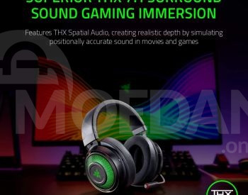 Razer Headset Kraken Gaming Headset RGB Razer ყურსასმენი თბილისი - photo 3