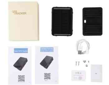 Солнечный GPS-трекер 4G 3G 2G LTE с бесплатной системой приложений для отслеживания Тбилиси