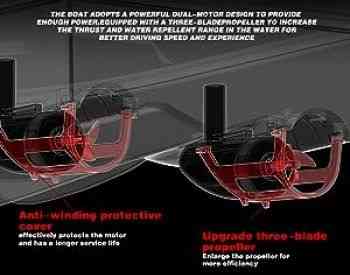 RC Bait Boat for Fishing with GPS თბილისი