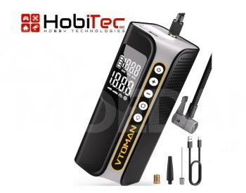 VTOMAN X6 Pro Tire Inflator Portable Air Compressor 160PSI თბილისი - photo 1