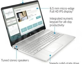 HP Laptop 15.6" FHD AMD 3050u 4GB RAM 128GB SSD Win 10 თბილისი - photo 4