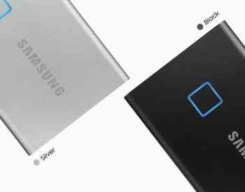 SAMSUNG T7 1 ТБ Touch Внешний твердотельный накопитель 1 ТБ SSD Тбилиси