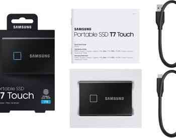 SAMSUNG T7 1 ТБ Touch Внешний твердотельный накопитель 1 ТБ SSD Тбилиси