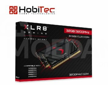 Ноутбук PNY 32 ГБ 2x 16 ГБ DDR4 3200 МГц Тбилиси - изображение 2