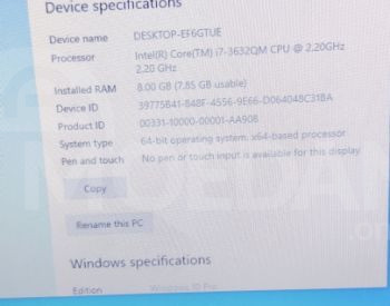 Ноутбук Lenovo Thinkap E530 Тбилиси - изображение 7