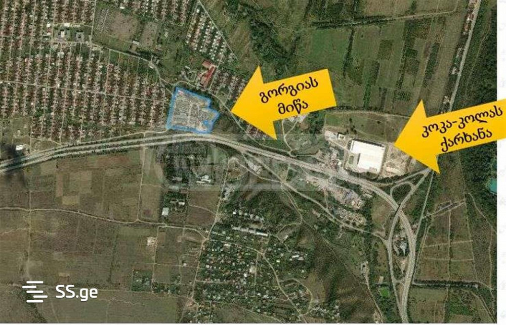 Продам земельный участок 44744м² Тбилиси - изображение 1