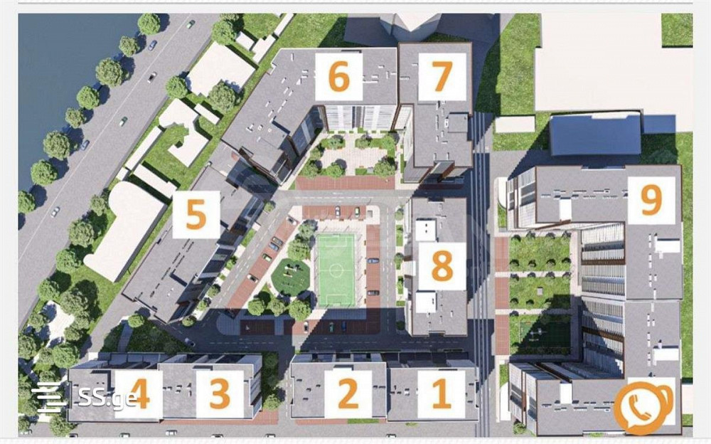 Apartments For Sale five-room 129м² 10/25 floor Tbilisi - photo 1