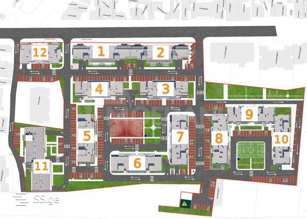 Продам 4-комн. квартиру 79м² 3/10 эт. Тбилиси - изображение 2