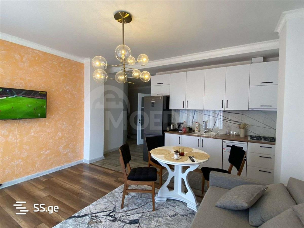 ქირავდება 2 ოთახიანი ბინა 57მ² 5/12 სართ თბილისი - photo 1