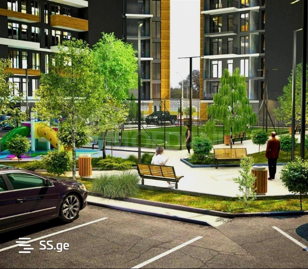 Apartments For Sale two-room 58.7м² 2/19 floor Tbilisi - photo 2