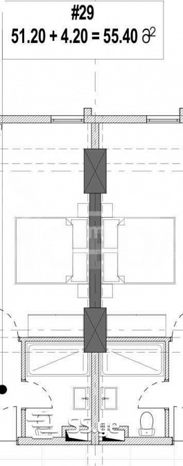 Продам 2-комн. квартиру 55.4м² 7/18 эт. Тбилиси - изображение 2