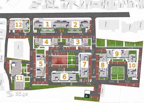 Продам 5-комн. квартиру 107м² 3/10 эт. Тбилиси