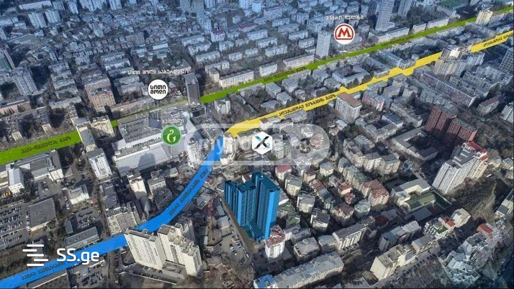 Apartments For Sale two-room 59.4м² 9/30 floor Tbilisi - photo 3