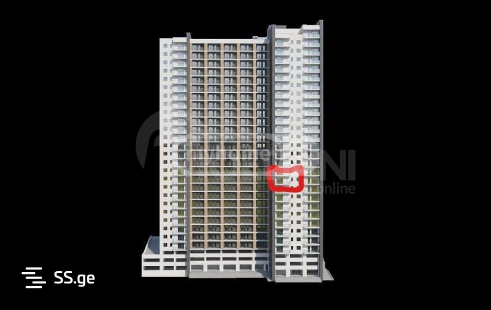 Apartments For Sale three-room 77.8м² 9/26 floor Tbilisi - photo 4