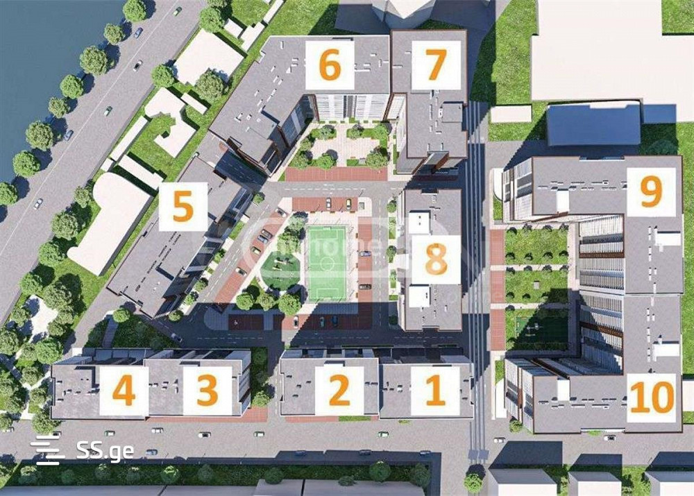 Продам 3-комн. квартиру 108м² 2/22 эт. Тбилиси - изображение 4