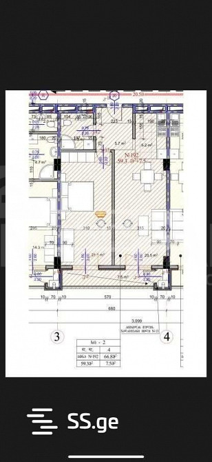 Apartments For Sale two-room 67м² 14/18 floor Tbilisi - photo 9