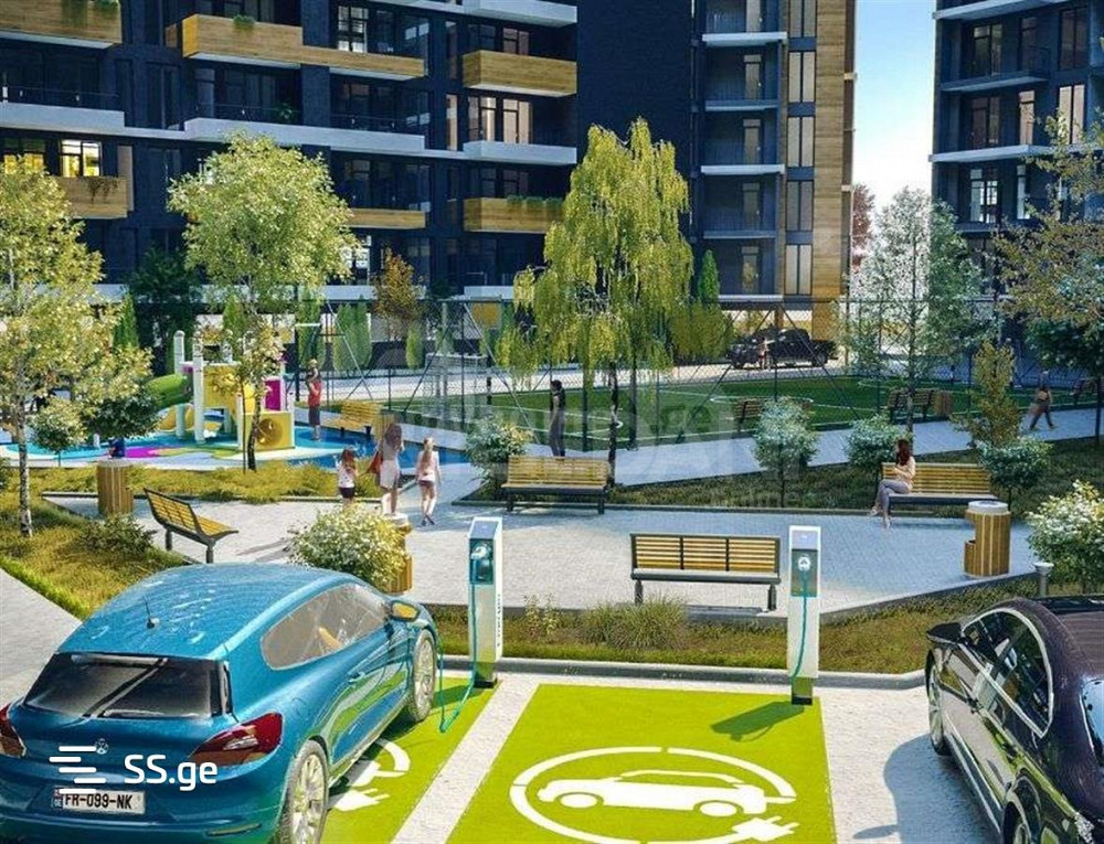 Продам 2-комн. квартиру 56.6м² 2/17 эт. Тбилиси - изображение 3