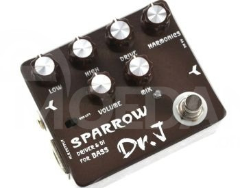Гитарный эффект JOYO Dr.J D-53 Sparrow Bass Di Xlr And Drive Тбилиси - изображение 3