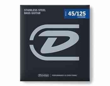 Dunlop Stainless Steel - DBS45125 (5 string bass guitar strings Tbilisi