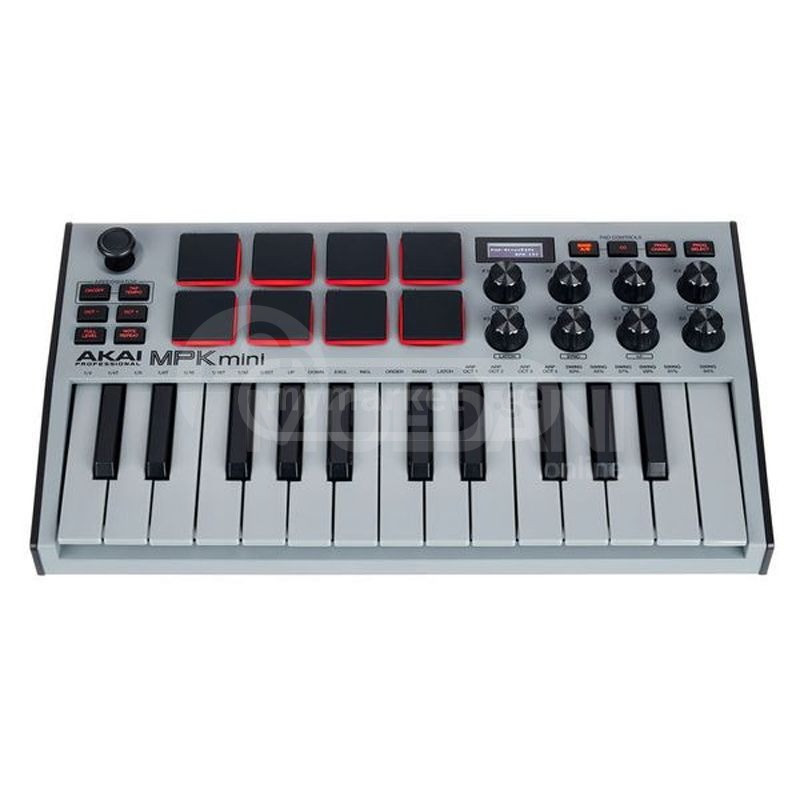 Миди-клавиатура AKAI MPKMINI3G – ПОРТАТИВНАЯ USB/MIDI 25 KEYBOA Тбилиси - изображение 1