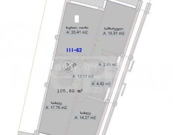 Продам 4-комн. квартиру 102м² 11/14 эт. Тбилиси - изображение 10