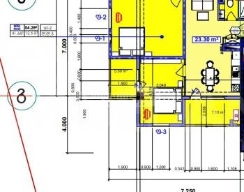 Продам 2-комн. квартиру 54.2м² 7/12 эт. Тбилиси - изображение 3