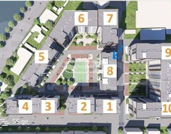 Apartments For Sale two-room 53.4м² 8/19 floor Tbilisi - photo 1