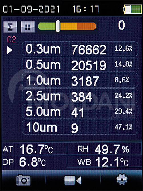 გარემოს საზომი მოწყობილობა ჰაერის ნაწილაკების მონიტორინგისთვის თბილისი - photo 9