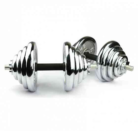 A large selection of dumbbells, dumbells, гантели Tbilisi