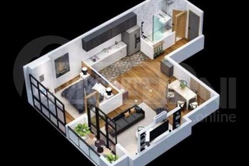 იყიდება 3 ოთახიანი ბინას 65.5მ² 17/30 სართ თბილისი - photo 2