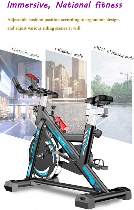 სპინინგის ტიპის ტრენაჟორი,ველოტრენაჟორი თბილისი - photo 2