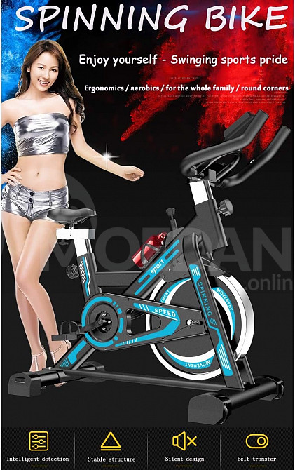 სპინინგის ტიპის ტრენაჟორი,ველოტრენაჟორი თბილისი - photo 3