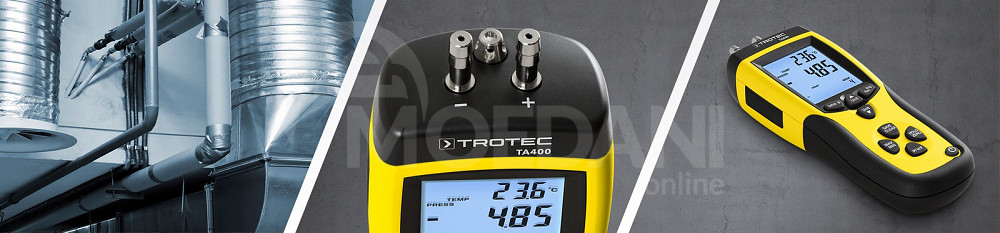 Ანემომეტრი დინამიური წნევის Ta400 თბილისი - photo 5