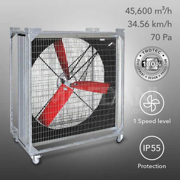 Профессиональный вентилятор 45600 м³/ч Тбилиси - изображение 3