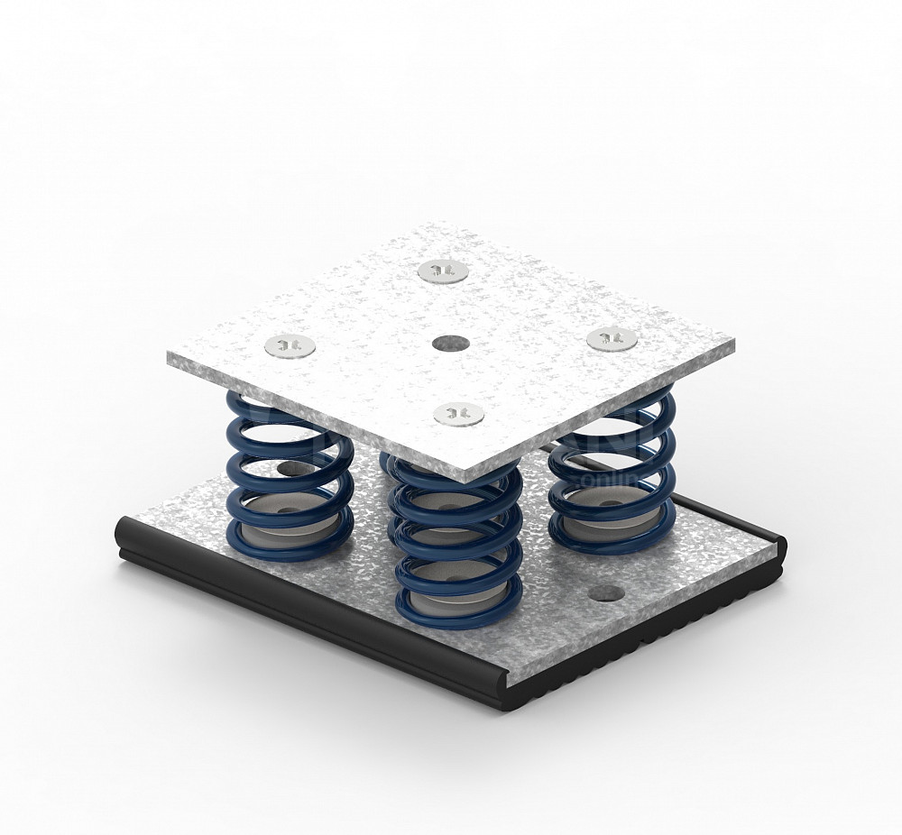 ვიბრაციის საწინააღმდეგო მრავალზამბარიანი სამაგრი თბილისი - photo 4