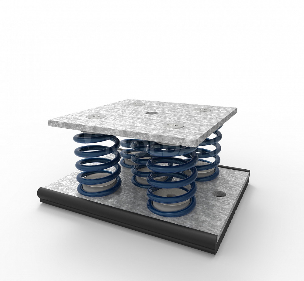 ვიბრაციის საწინააღმდეგო მრავალზამბარიანი სამაგრი თბილისი - photo 1