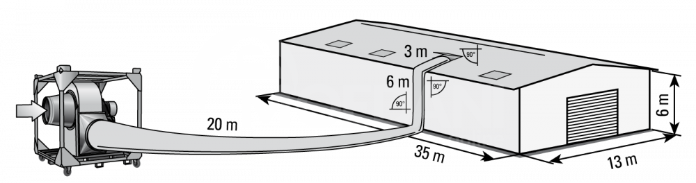 Радиальный вентилятор большой производительности 54 000 м³/ч 2 150 Па Тбилиси - изображение 8
