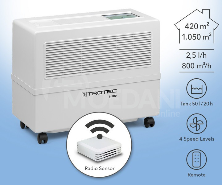 Увлажнение, очистка и фильтрация с помощью радиоуправляемого увлажнителя. Тбилиси - изображение 6