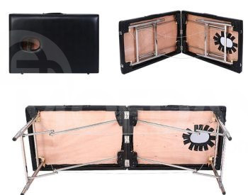 მასაჟის მაგიდა დასაკეცი ალუმინის ფეხზე თბილისი - photo 2